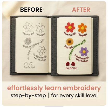 Embroidery Booklet + Kit